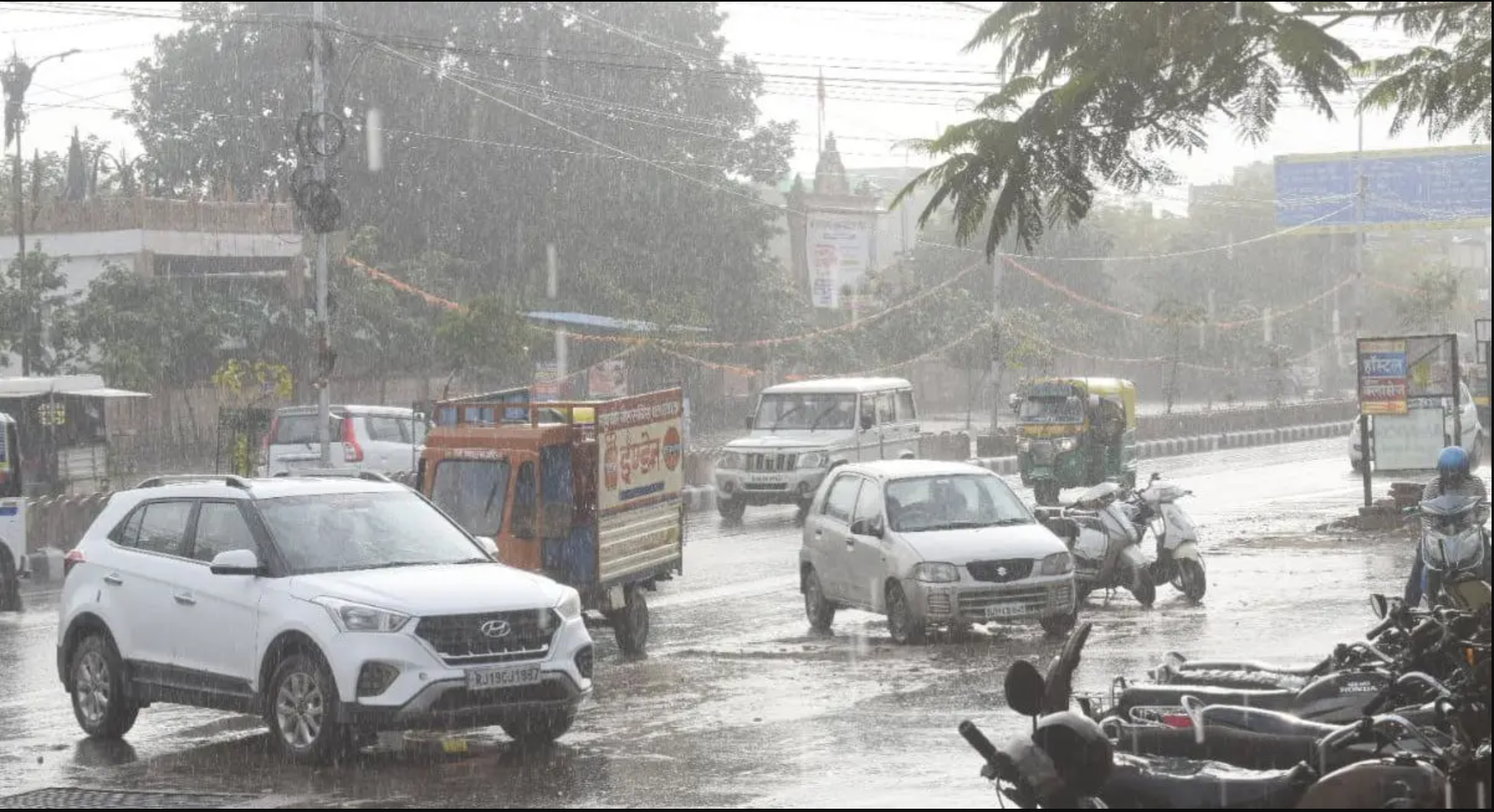 Jaipur witnesses record-breaking rainfall, more showers expected