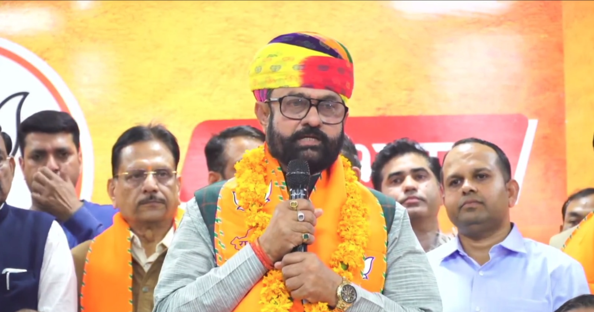 Mahendrajeet Singh Malviya joins BJP