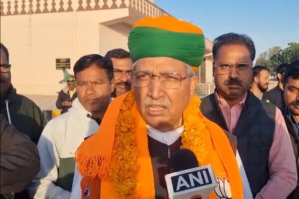 Union Minister Arjun Ram Meghwal Expresses Gratitude for Candidature from Bikaner