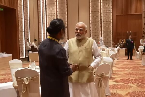 PM Modi Holds Talks with Chief Ministers at 10th NITI Aayog Governing Council Meeting